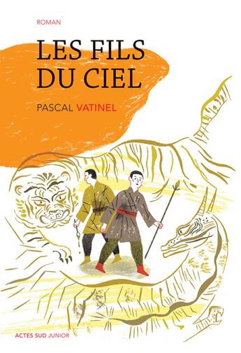 Couverture du livre « Les fils du ciel » de Pascal Vatinel aux éditions Actes Sud Jeunesse