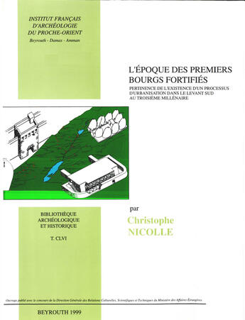 Couverture du livre « L'epoque des premiers bourgs fortifies » de Christophe Nicolle aux éditions Presses De L'ifpo