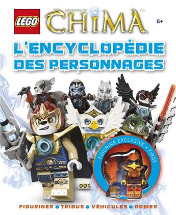 Couverture du livre « Lego legends of Chima ; l'encyclopédie des personnages » de  aux éditions Huginn & Muninn