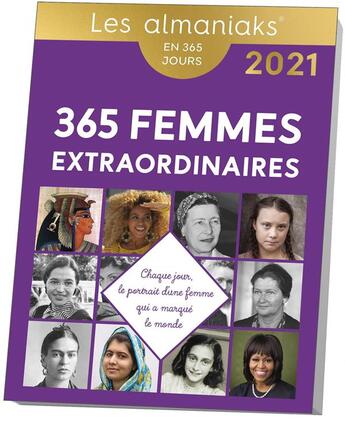 Couverture du livre « Femmes extraordinaires (édition 2021) » de  aux éditions Editions 365