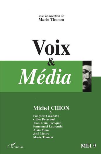 Couverture du livre « Voix & média » de Marie Thonon aux éditions L'harmattan