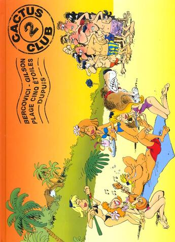 Couverture du livre « PLAGE CINQ ETOILES » de Philippe Bercovici et Gilson aux éditions Dupuis