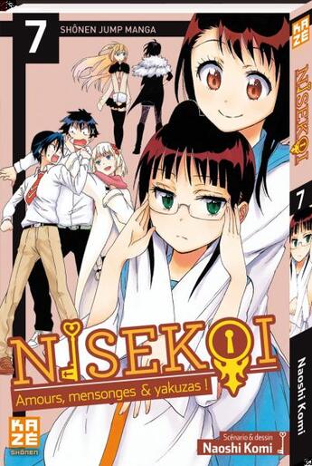 Couverture du livre « Nisekoi - amours, mensonges et yakusas ! Tome 7 » de Naoshi Komi aux éditions Crunchyroll