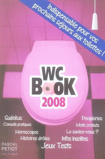 Couverture du livre « WC book (édition 2008) » de  aux éditions Pascal Petiot