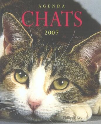 Couverture du livre « Agenda chats 2007 » de Raymonde Branger aux éditions Philippe Rey