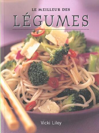 Couverture du livre « Legumes » de Vicki Liley aux éditions Soline