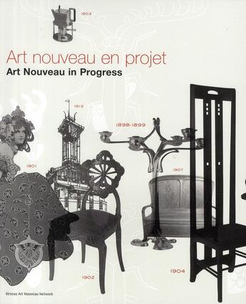 Couverture du livre « Art nouveau en projet , art nouveau in progress » de  aux éditions Exhibitions International