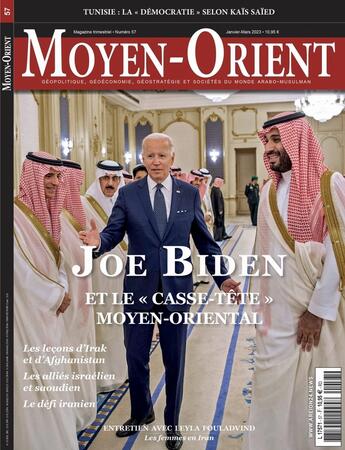 Couverture du livre « Moyen-orient n 57 - hiver 2023 » de  aux éditions Moyen Orient