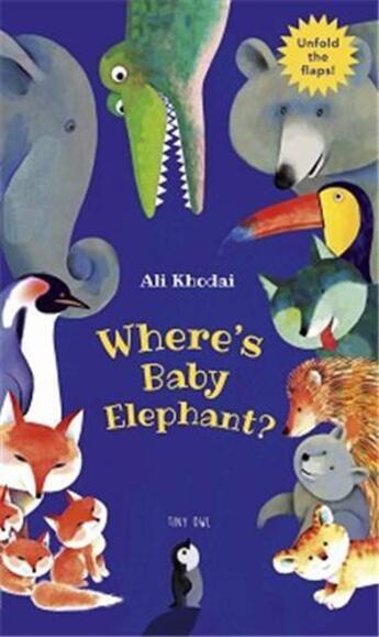 Couverture du livre « Where's baby elephant » de Khodai Ali aux éditions Thames & Hudson