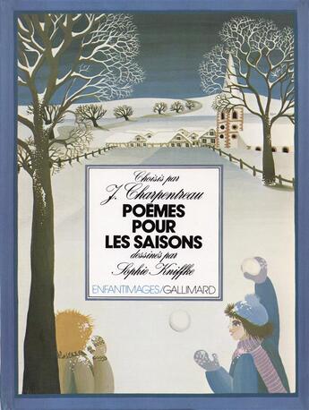 Couverture du livre « Poemes pour les saisons » de  aux éditions Gallimard-jeunesse