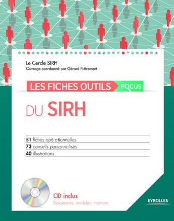 Couverture du livre « Les fiches outils du SIRH ; focus » de  aux éditions Eyrolles