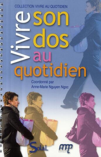 Couverture du livre « Vivre son dos au quotidien » de Nguyen Ngoc Anne-Mar aux éditions Solal