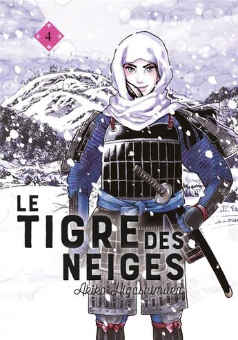 Couverture du livre « Le tigre des neiges Tome 4 » de Akiko Higashimura aux éditions Le Lezard Noir