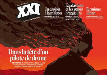 Couverture du livre « REVUE XXI n.49 : dans la tête d'un pilote de drone » de Revue Xxi aux éditions Xxi