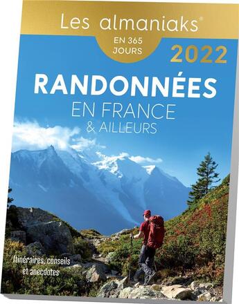 Couverture du livre « Randonnées en France et ailleurs (édition 2022) » de Sylvain Bazin aux éditions Editions 365