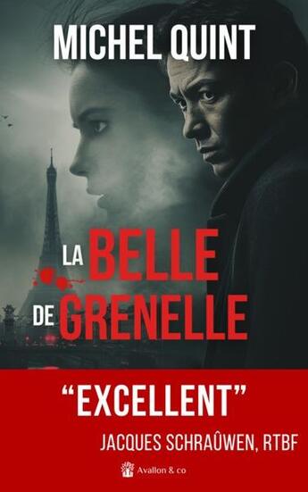 Couverture du livre « La belle de grenelle » de Michel Quint aux éditions Avallon & Combe