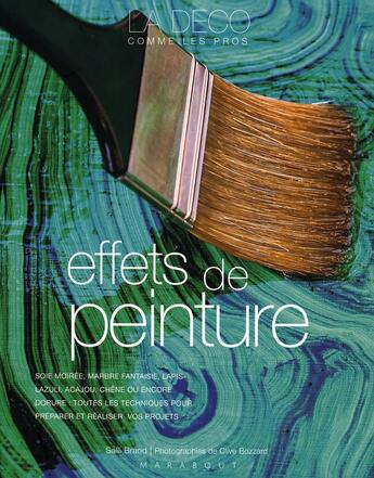 Couverture du livre « Peintures et patines » de Sali Brand aux éditions Marabout