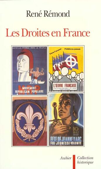 Couverture du livre « Les droites en france » de Rene Remond aux éditions Aubier