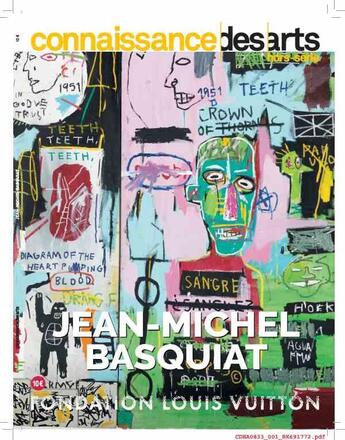 Couverture du livre « Jean michel basquiat » de Connaissance Des Art aux éditions Connaissance Des Arts