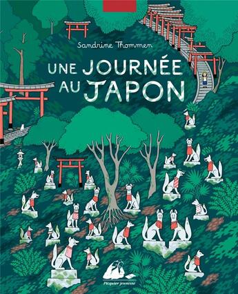 Couverture du livre « Une journée au Japon » de Sandrine Thommen aux éditions Picquier