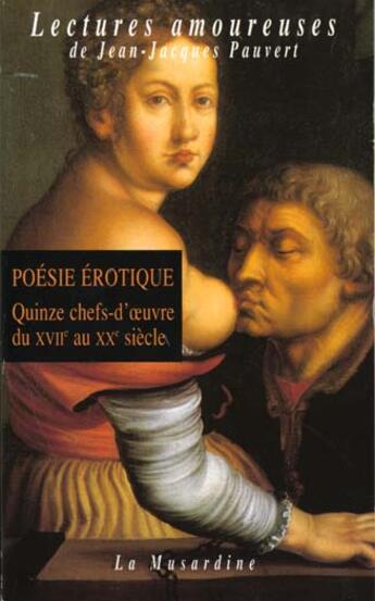 Couverture du livre « Poesie erotique » de  aux éditions La Musardine