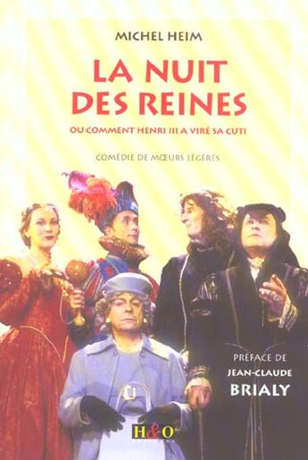 Couverture du livre « La nuit des reines » de Michel Heim aux éditions H&o