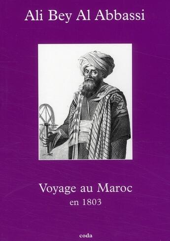 Couverture du livre « Voyage au Maroc en 1803 » de Ali Bey aux éditions Coda