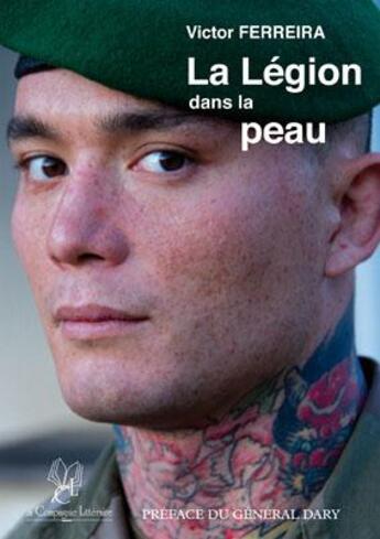 Couverture du livre « La légion dans la peau » de Victor Ferreira aux éditions La Compagnie Litteraire