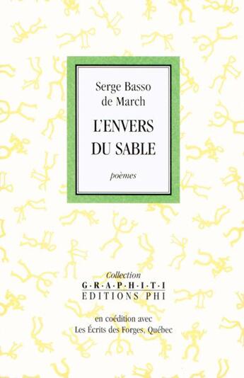 Couverture du livre « L'envers du sable » de Serge Basso De March aux éditions Editions Phi