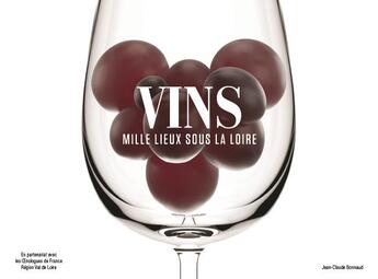 Couverture du livre « Vins mille lieux sous la Loire » de Jean-Claude Bonnaud aux éditions Jcf Rives De Loire