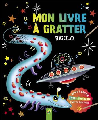 Couverture du livre « Mon livre à gratter rigolo » de  aux éditions Schwager & Steinlein