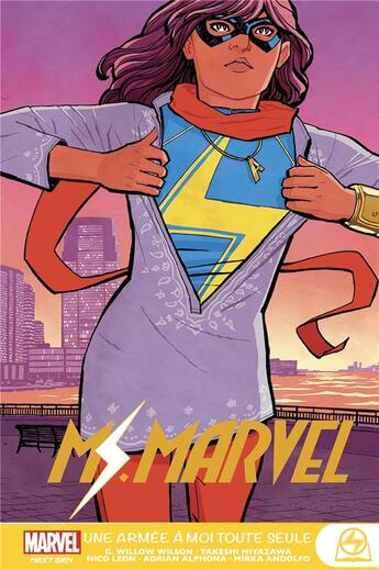 Couverture du livre « Ms. Marvel Tome 3 : Une armée à moi tout seule » de G. Willow Wilson et Nico Leon aux éditions Panini