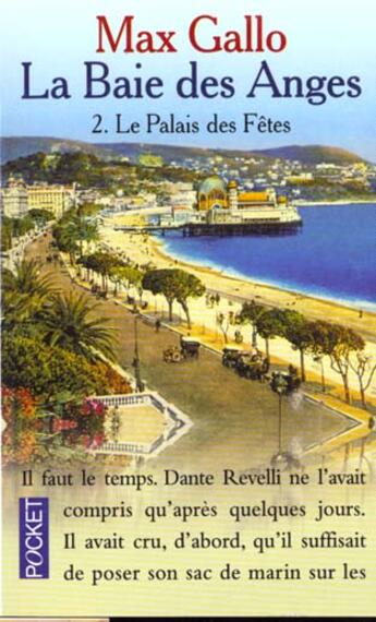 Couverture du livre « Baie Des Anges T.2 Le Palais Des Fetes » de Max Gallo aux éditions Pocket