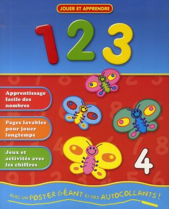 Couverture du livre « 1,2,3... je compte » de  aux éditions Elcy Jeunesse