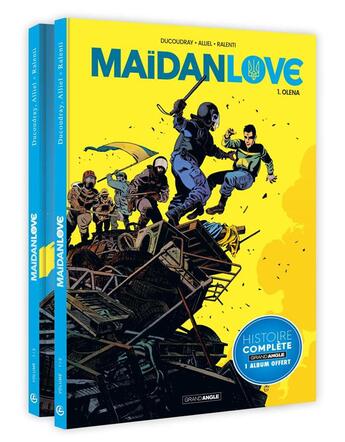 Couverture du livre « Maïdan love : Tome 1 et Tome 2 » de Aurelien Ducoudray et Christophe Alliel aux éditions Bamboo