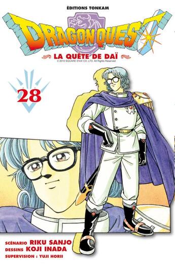 Couverture du livre « Dragon quest - la quête de Daï Tome 28 » de Riku Sanjo et Koji Inada aux éditions Delcourt