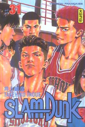 Couverture du livre « Slam dunk Tome 31 » de Takehiko Inoue aux éditions Kana