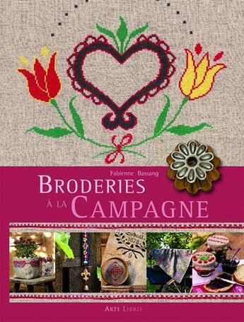 Couverture du livre « Broderies de nos campagnes » de Fabienne Bassang aux éditions Editions Du Donon