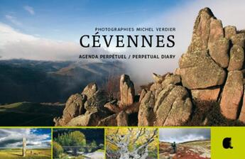 Couverture du livre « Agenda perpétuel Cévennes » de Michel Verdier aux éditions Alcide