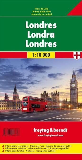 Couverture du livre « Londres » de  aux éditions Freytag Und Berndt