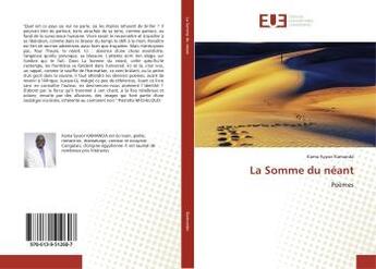 Couverture du livre « La somme du neant - poemes » de Kama-Sywor Kamanda aux éditions Editions Universitaires Europeennes