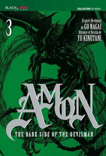 Couverture du livre « Amon Tome 3 » de Go Nagai aux éditions Black Box