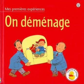 Couverture du livre « On demenage » de Anne Civardi aux éditions Usborne