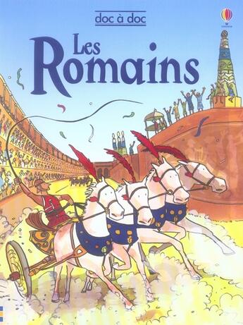 Couverture du livre « Les romains » de Daynes/Larkum aux éditions Usborne