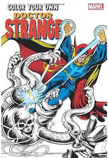 Couverture du livre « Color your own Doctor Strange » de  aux éditions Marvel France