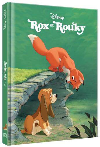 Couverture du livre « Rox et Rouky : l'histoire du film » de Disney aux éditions Disney Hachette