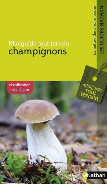 Couverture du livre « Champignons » de Jean Rovea aux éditions Nathan