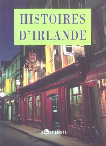 Couverture du livre « Histoires d'irlande » de  aux éditions Belles Lettres