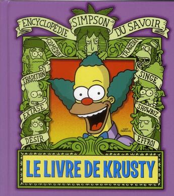 Couverture du livre « Le livre de Krusty » de Matt Groening aux éditions Fetjaine