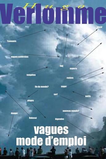 Couverture du livre « Vagues ; modes d'emploi » de Hugo Verlomme aux éditions Pimientos